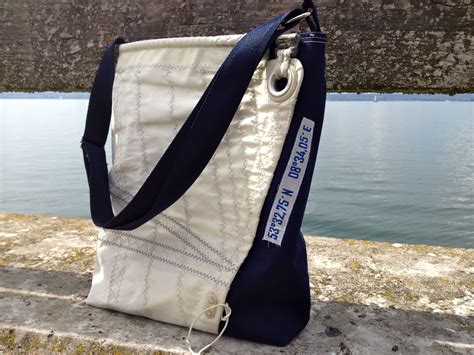 recycled sails made into bags